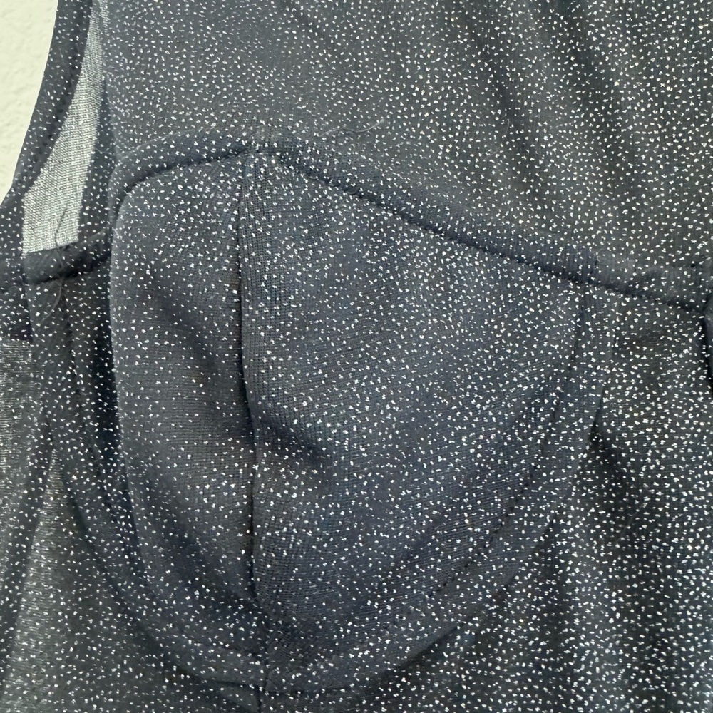 Majorelle - Sheer Sparkly Grey Dress - Size S - Picture 9 of 9